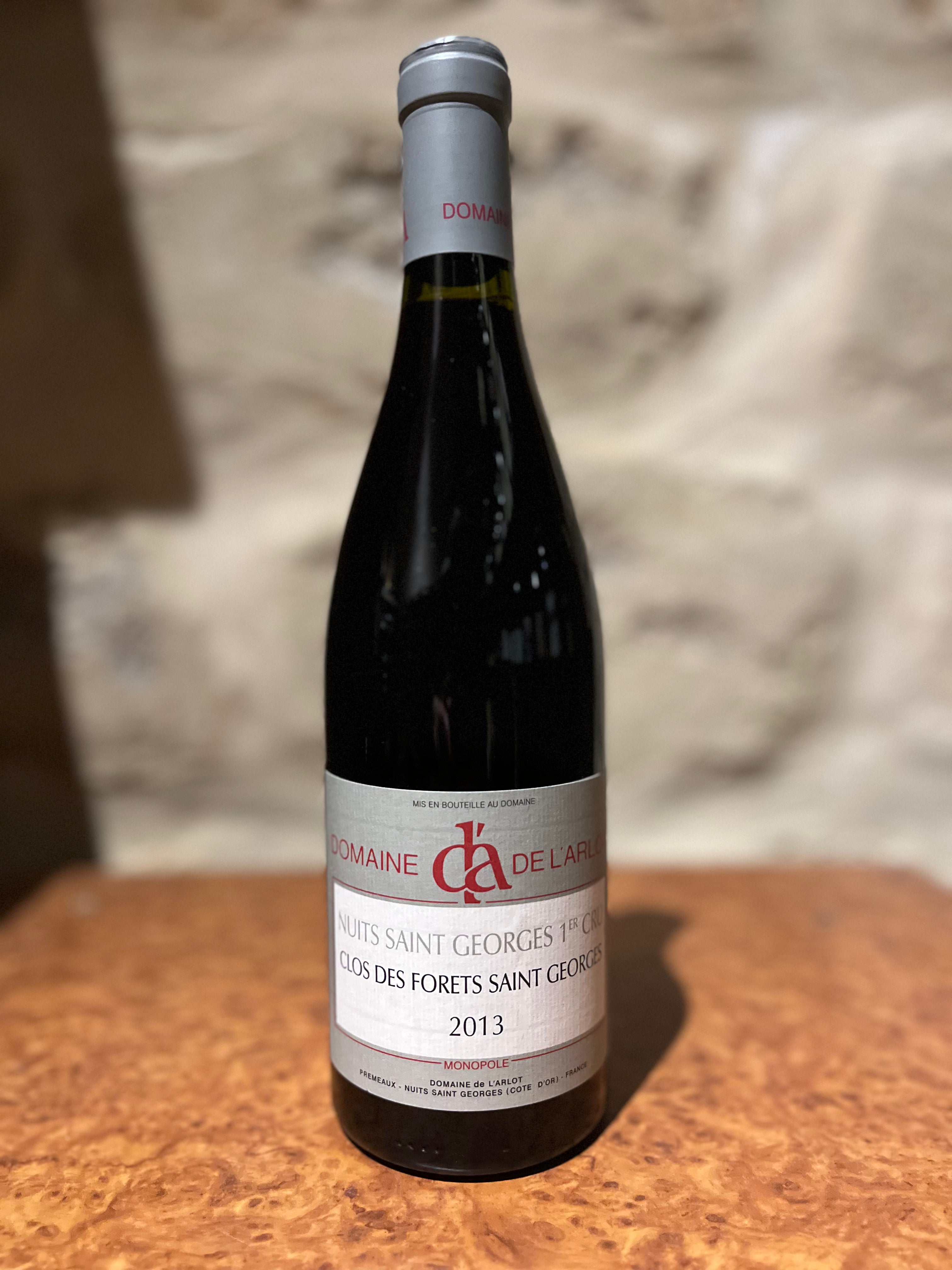 Nuits-Saint-Georges 1er Cru Clos des Fôrets Saint-Georges, Domaine de l'Arlot 2013