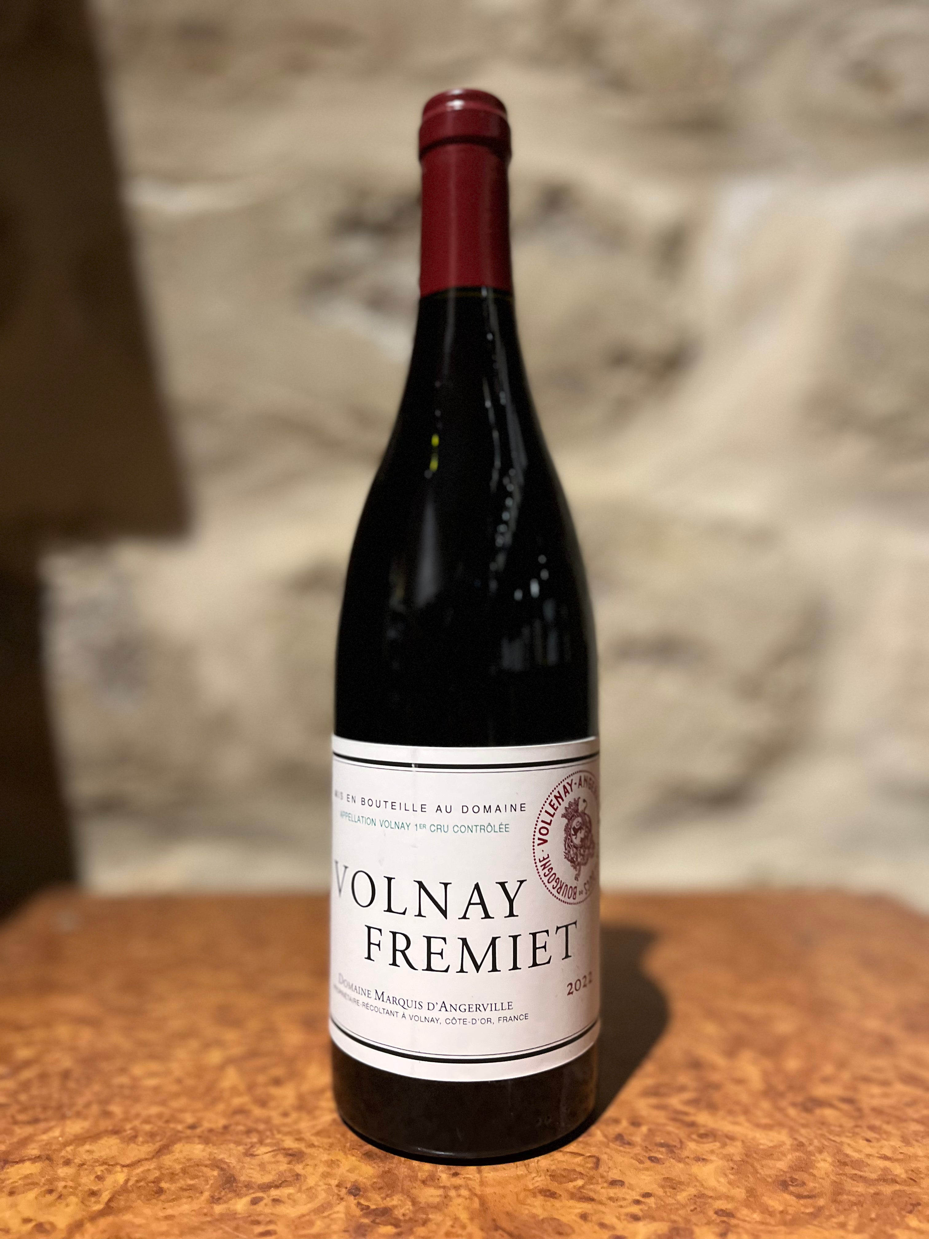 Volnay 1er Cru Fremiet, Marquis d'Angerville 2022