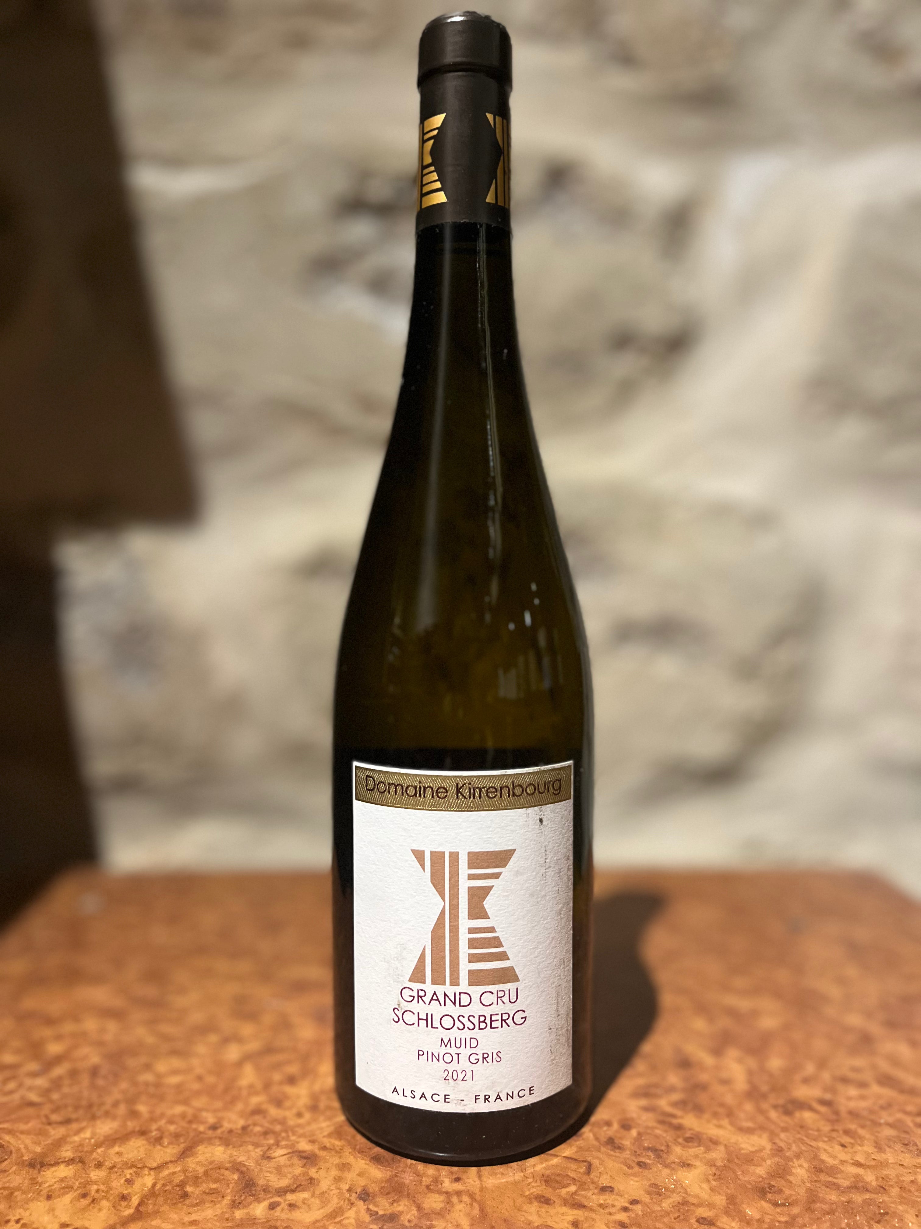 Alsace Grand Cru Schlossberg Muid Pinot Gris, Domaine Kirrenbourg 2021