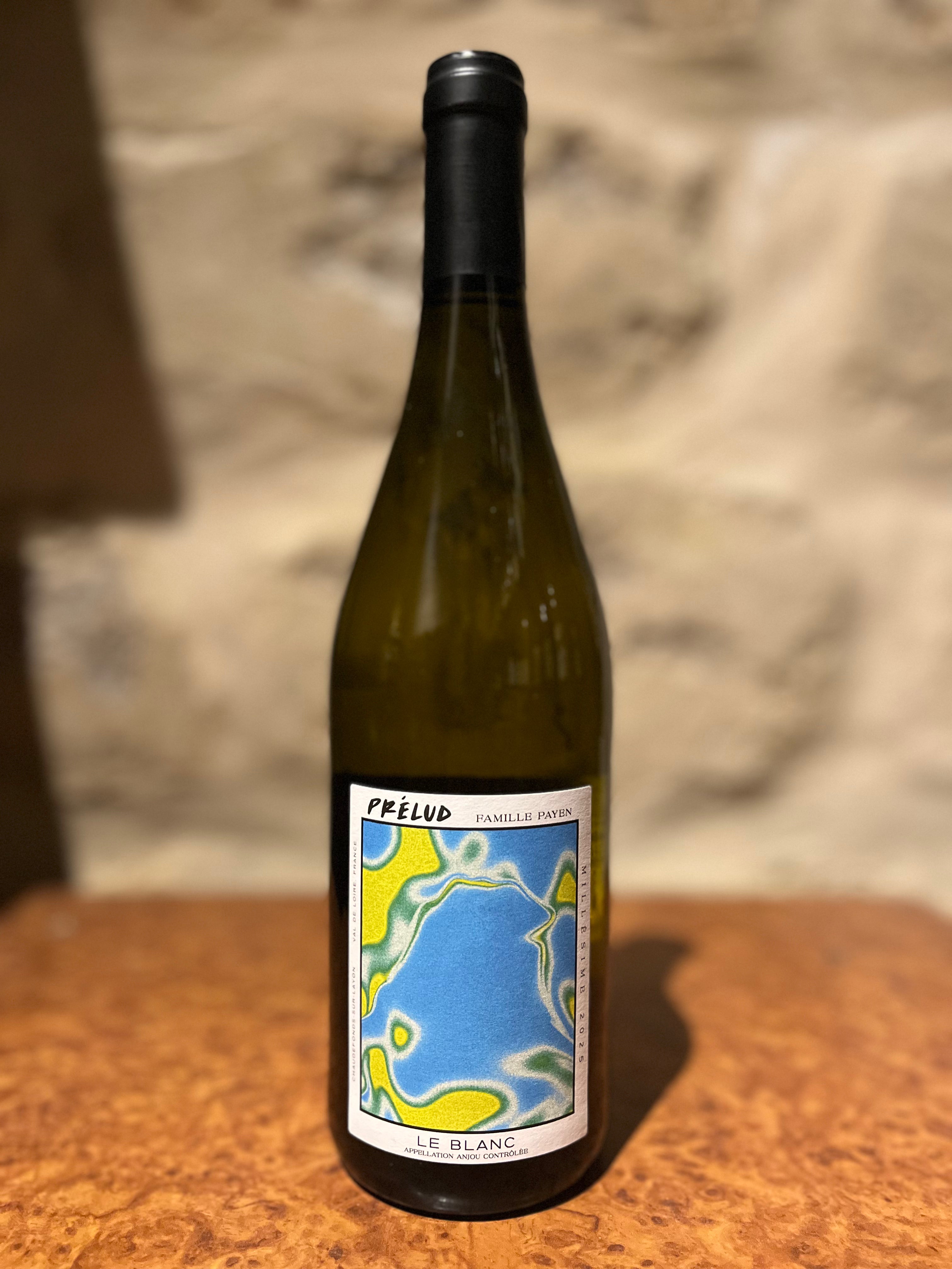 Anjou, Prélud Le Blanc, Domaine Payen 2025